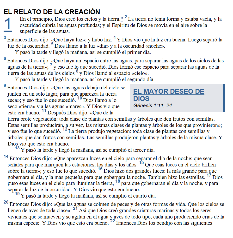 Specialty Bible
