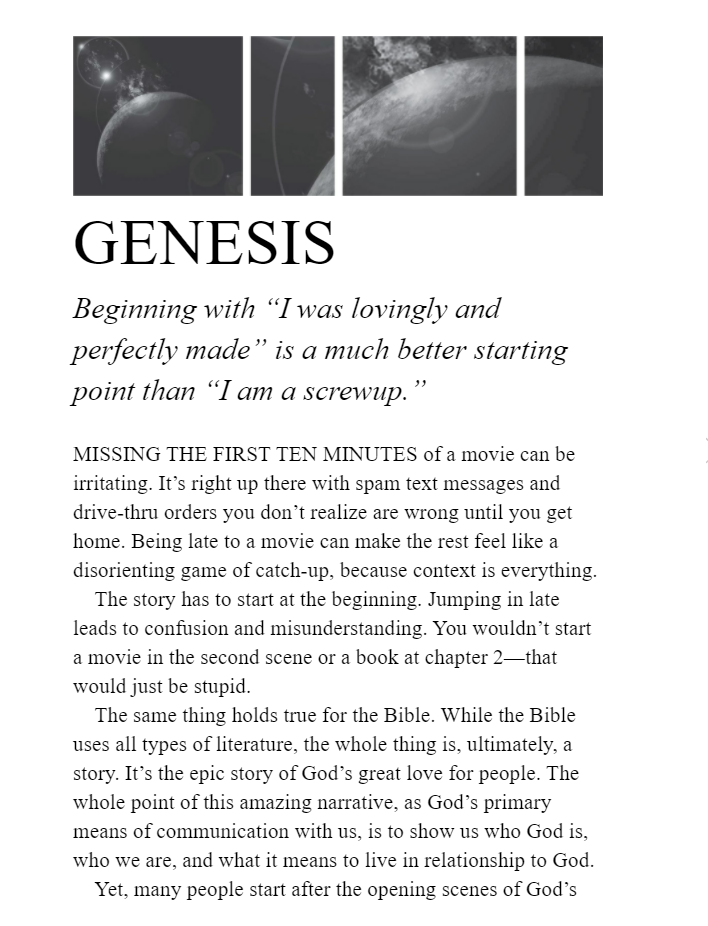 Specialty Bible